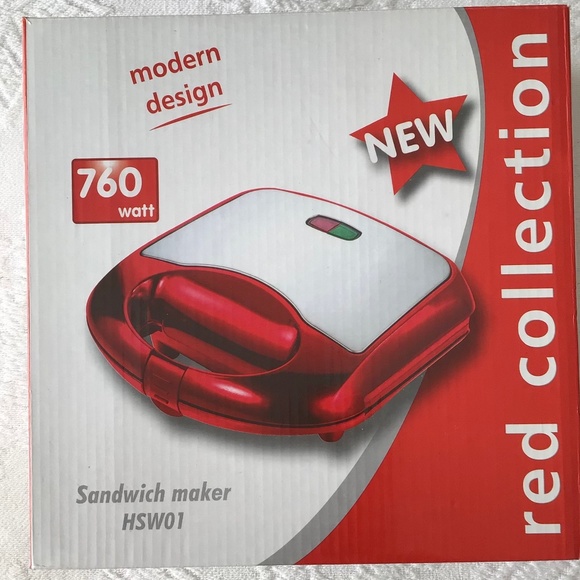 Electric sandwich maker NWT countertop toaster - Picture 1 of 16